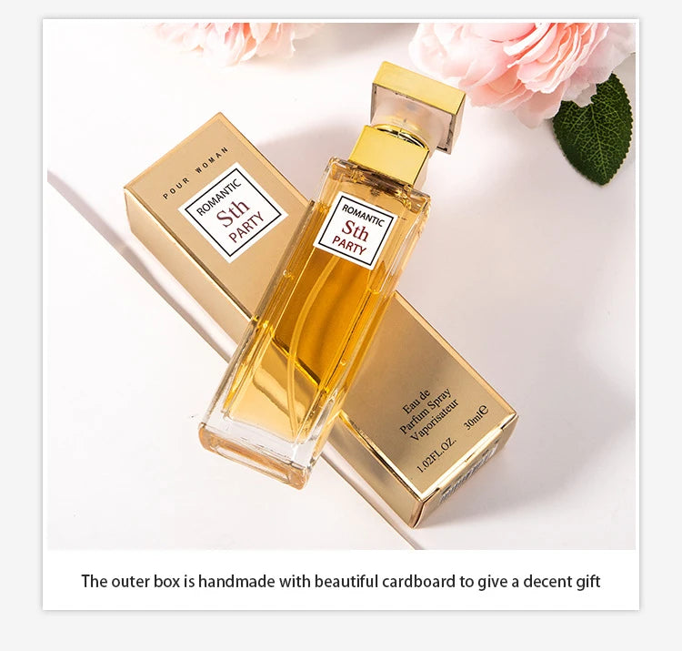 30ML Women's Perfume Rose Fragrance Notes Lasting Fragrances Body Spray Perfume Natural Taste Parfum Cologne Dating Deodorants