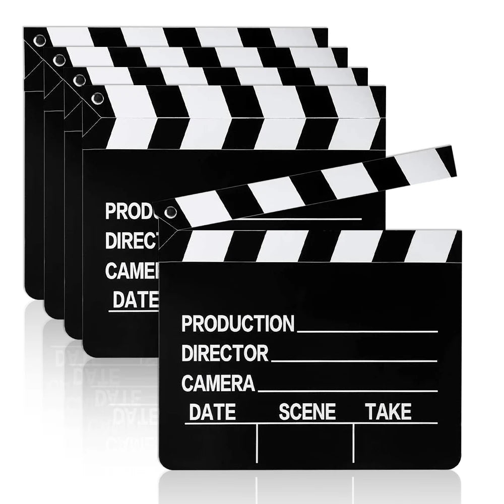 Party holiday party movie clapboard movie card clapperboard movie party prop game party