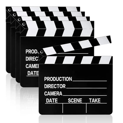 Party holiday party movie clapboard movie card clapperboard movie party prop game party