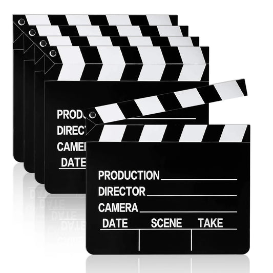 Party holiday party movie clapboard movie card clapperboard movie party prop game party