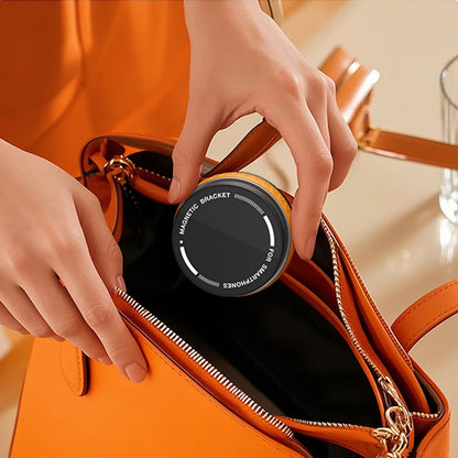 Magnetic Car Mount Stand Vacuum Strong Suction Stand Phone Holder Foldable 360 Rotation Adjustable Car Phone Bracket for Magsafe