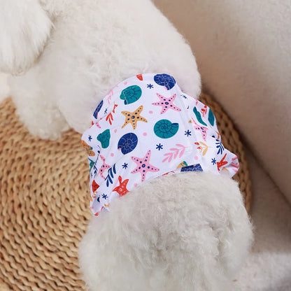 Washable Pet Physiological Pants Reusable Dog Diaper Pad Pet Absorbent Pad Dog Diaper Male Physiological Pants  Shorts  Diapers