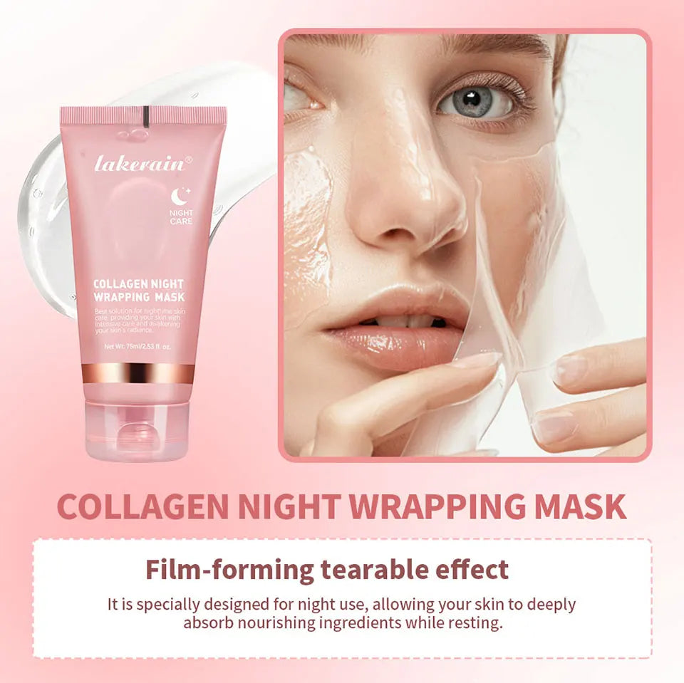 Skincare Koreans Originales Deep Collagen Mask Peel Off Mask Facial mask soluble collagen hydration tightening Night cream skin
