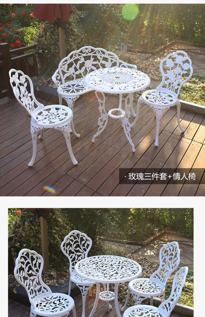 White Lounge Garden Furniture Sets Modern Outdoor Storage Patio Garden Furniture Sets Designer Moving Muebles Terraza Decoration