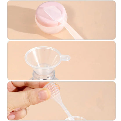 11 Pack Travel Bottles Set Leak Proof Portable Toiletry Squeezable Containers Clear PET Flight Size Cosmetic Containers JAF269