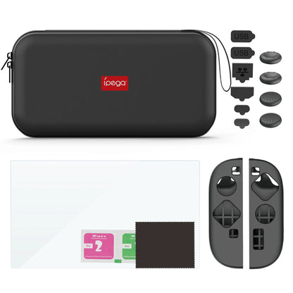 Travel Case for Switch 2 Carrying Bag Screen Protector Protective Case  Dust Plugs Grip Cover All in One Accessories Storage Kit