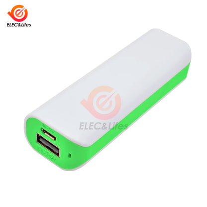 DIY 1*18650 Power Bank Battery Charger Case Portable USB Power Bank Kit Storage Case DIY Mobile Power Supply Box