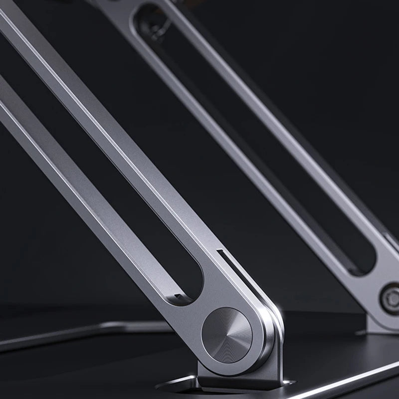 MUMUCC Reading Multifunctional Stand Laptop Tablet Stand Aluminum Alloy Laptop Desk Read Desk Foldable Gaming Desk Laptop Stand