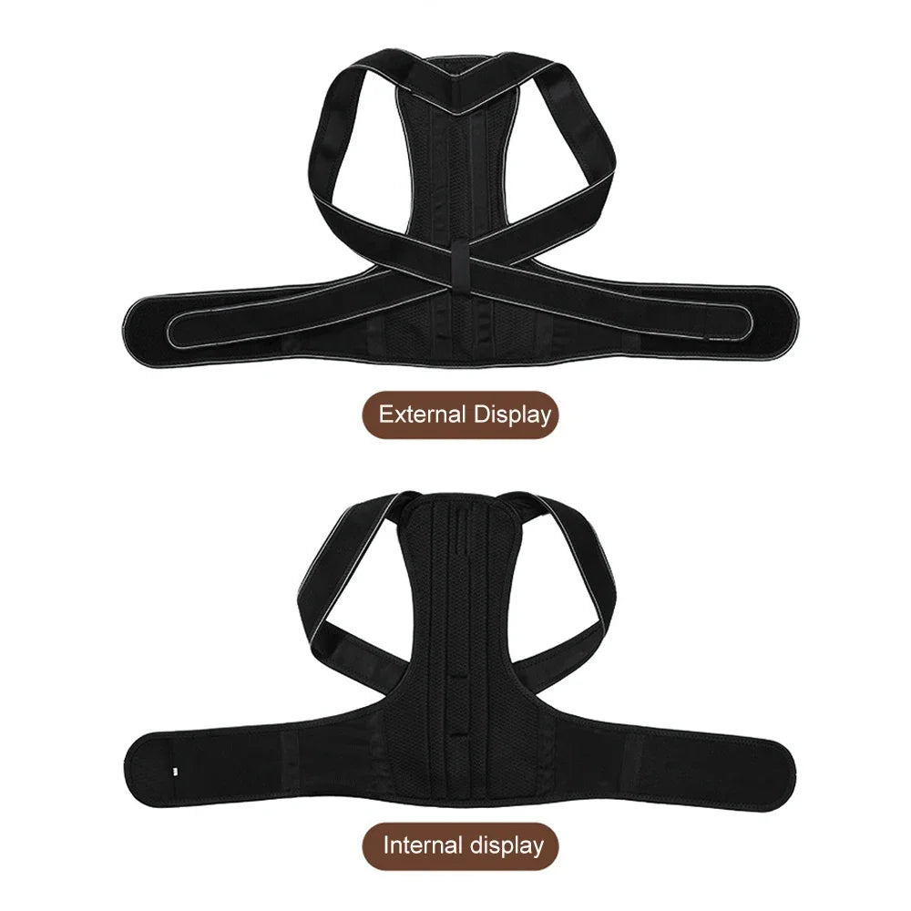 Back Brace Posture Corrector for Women & Men,Back Straightener, Scoliosis and Hunchback Correction,Adjustable Posture Trainer