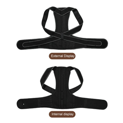 Back Brace Posture Corrector for Women & Men,Back Straightener, Scoliosis and Hunchback Correction,Adjustable Posture Trainer