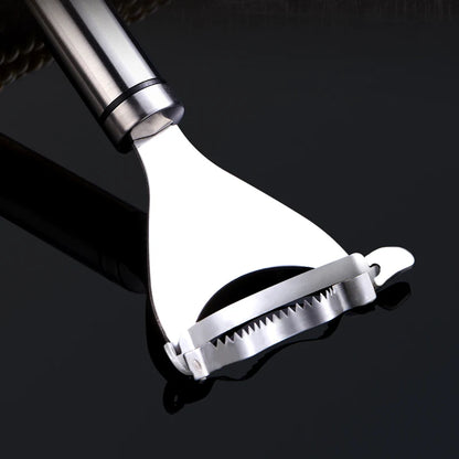 Stainless Steel Corn Peeler Stainless Steel Corn Stripper Corn Thresher Serrated Corn Cutter Kitchen Gadget Tool Fruit Vegetable