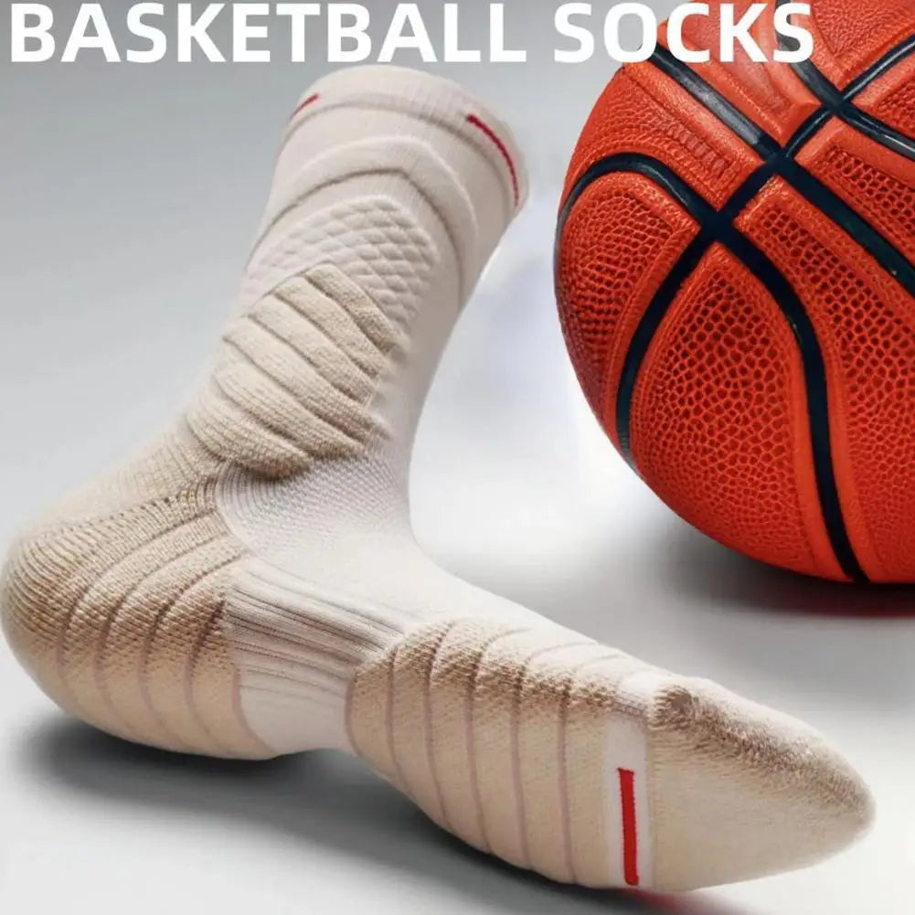 Professional Sports Socks Training Athletic Socks Basketball Crew Socks Cotton Moisture Wicking Socks For Men Women Gifts