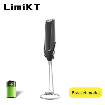 LimiKT Electric Milk Frother Ultra-Fast Handheld Beverage Blender for Coffee, Smoothies, Matcha and Coffee Creamer