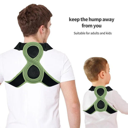 New Adjustable Adult Posture Corrector Fiber 8-word Back Helps Alleviate Back Pain Correction Belt