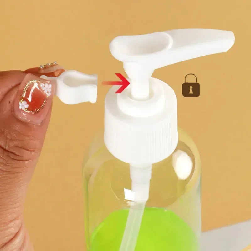 Plastic Refillable Pump Bottle with Lotion Pump Dispenser For Lotions Shampoo Cleaning Products Aromatherapy