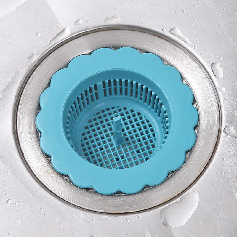 PP Kitchen Sink Strainers Plastic Dishwashers Grids Bathroom  Anti-clogging Leak Screen Small Compact Household Floor Drain Tool