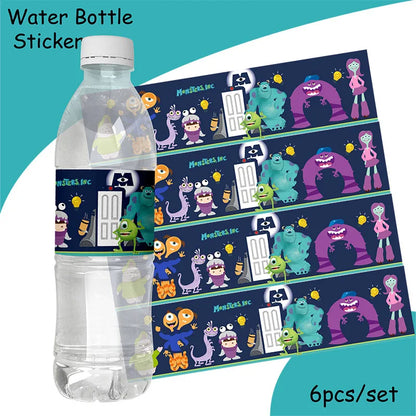 MINISO Monsters University Theme Birthday Party Decoration Party Supplies Hot Videos Scene Decoration Balloon Party Supplies