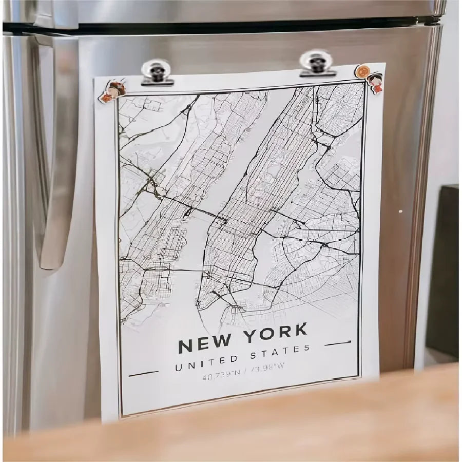 Fridge Refrigerator Magnets, Strong Magnetic Clips for Whiteboard, Office, Locker, Photo Displays, Heavy Duty Magnetic Clips