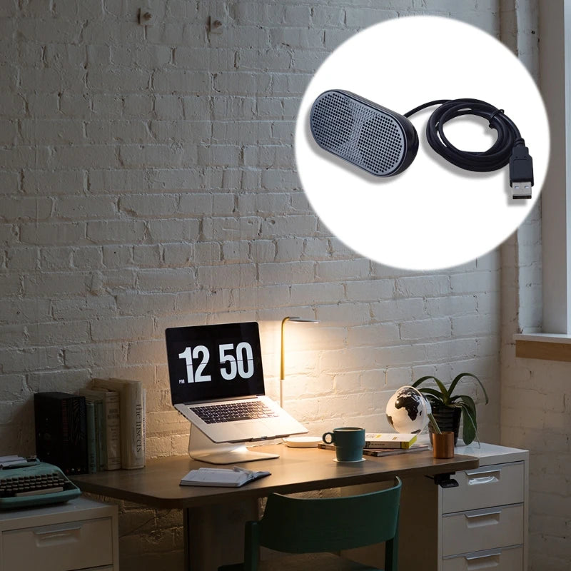 Q1FC Laptop Speakers Usb C Powered Home Pc Laptop