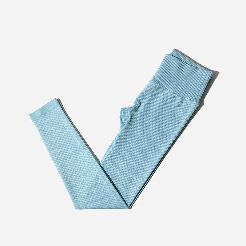 New Yoga Pants Sports Clothing Seamless Legging Solid High Waist Full Length Workout Leggings for Fittness Yoga Leggings