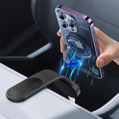 Magnetic Car Phone Holder Wireless Charger Car Fast Charging Dashboard Car Mount Bracket for iPhone 15 14 13 12 Pro Max Macsafe