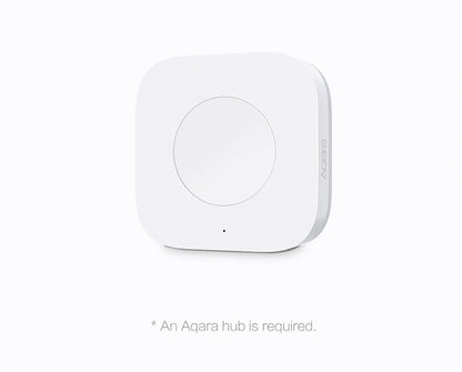 Aqara Mini Wireless Switch Zigbee Connection Versatile 3-way Control Button For Smart Home Devices Compatible With Apple HomeKit