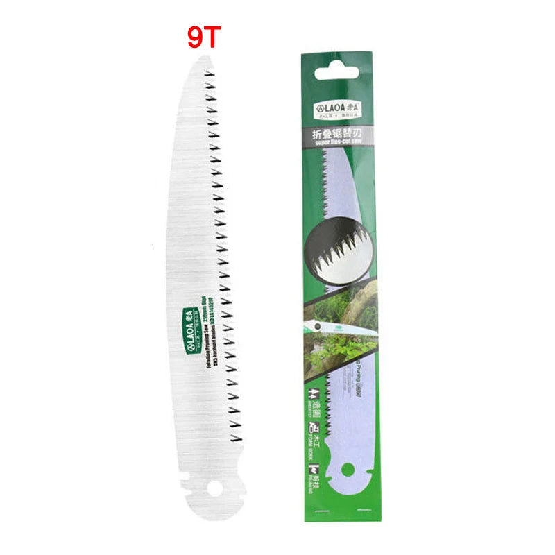 LAOA Quick folding saw, adjustable angle, waist hanging hand saw, woodworking saw, camping saw, hand board garden saw