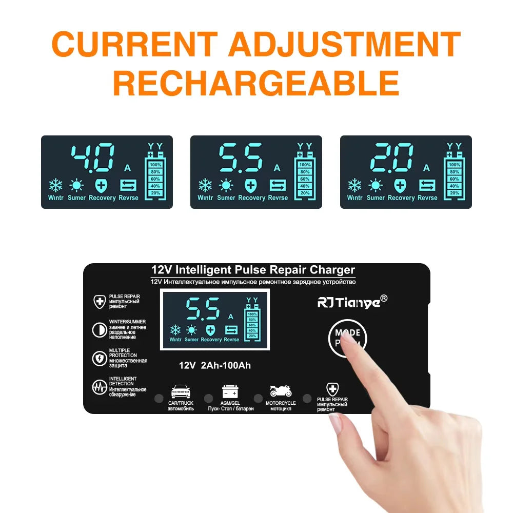 12V6A charger, car battery charger, 12V charger, battery charger, battery charger