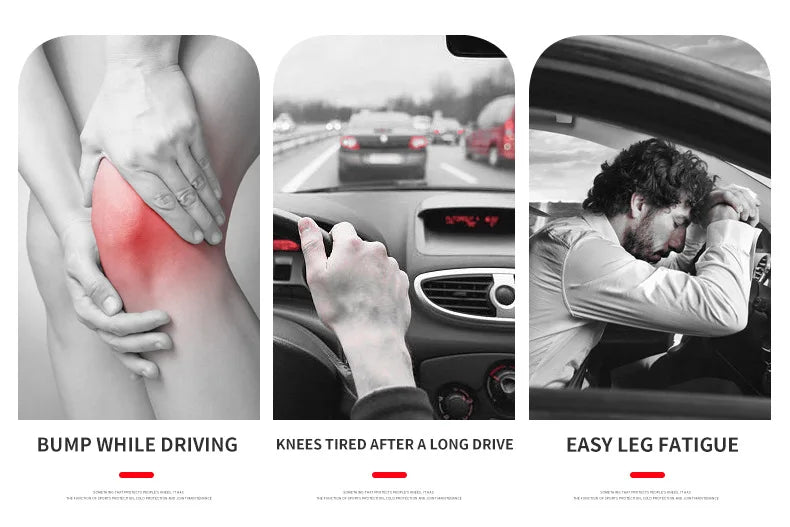 1PC Car Knee Pads Leg Pads Car Leg Rests Knee Pads Car Door Control Leg Pads Universal Foot Pads Auto Armrest Accessories