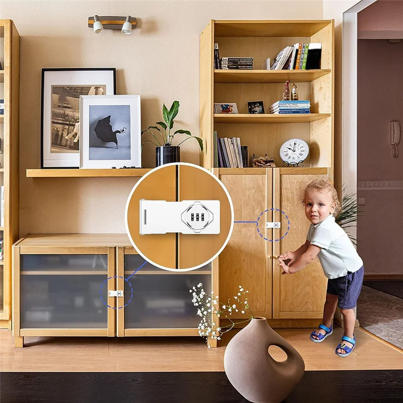 Daily Sale Keyless Cabinet Combination Latch,Cabinet Password Locks For Cabinet,Mailbox,Office File Cabinet Lock Silver Easy To