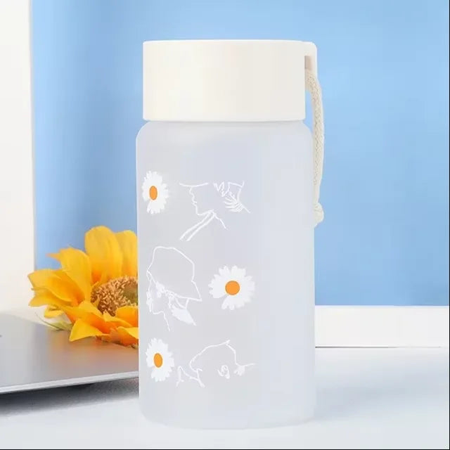 2L Portable Water Bottle with Straw & Time Marker, Large Capacity Plastic Drink Bottle for Outdoor Sports & Fitness