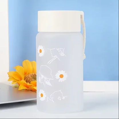 2L Portable Water Bottle with Straw & Time Marker, Large Capacity Plastic Drink Bottle for Outdoor Sports & Fitness