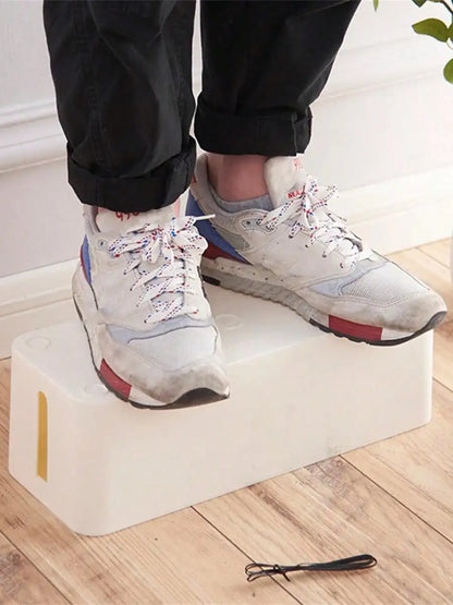 3 Pcs/Set Cable Management Boxes Organizer Strip Charger Wire Cable Storage Box Dust Large Storage Wires Keeper Holders