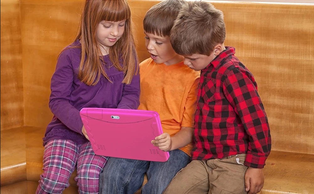 2024 New BDF Tablet Android12 Kids Tablets 10.1 Inch 4GB+64GB Wifi+Sim Card 3G Internet Children Students Educational Gift Table