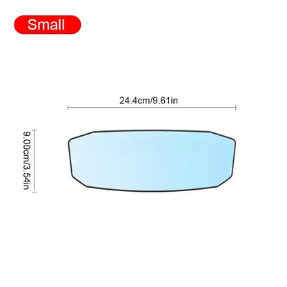 KMIND Wide Angle Convex Rearview Mirror Anti Glare Car Interior Rear View Baby Child Seat Watch Sun Visor Mirror Covers
