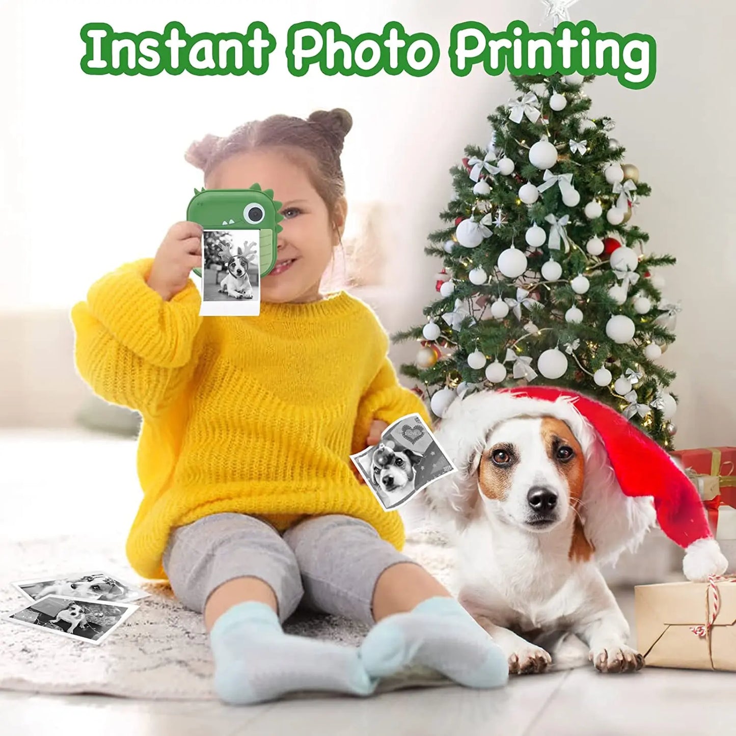Instant Printed Camera Thermal Camera Printer Kids Camera Digital Photo Camera Girl Toy Child Camera Video girl Christmas Gift