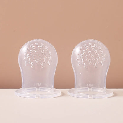 Baby Rabbit Fruit Feeder Set Food Supplement Nursing Feeder BPA Free Silicone Feeding Freezer Tray Tableware Fresh Food Feeder