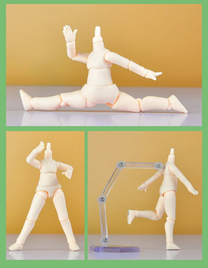 Obitsu 11 Doll Toys YMY Body Suitable for GSC Head Ob11 BJD Body Spherical Joint Doll Toy Hand Set Accessories