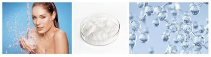 99% Pure Hyaluronic acid powder cosmetic grade of the best quality anti-wrinkle and Anti-aging,Moisturizing,free shipping