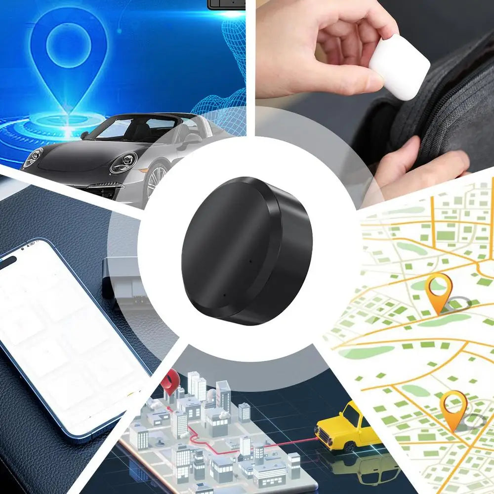 2G Car GPS Tracker Portable Vehicle Tracker with Strong Magnetic Real Time Car Tracker Detector for Monitor Kids