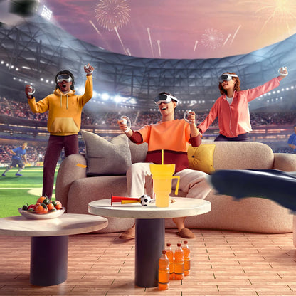 1000ml Snack Bowl Drink Cup with Straw 2 In 1 Stadium Tumbler Splash Proof Leakproof Popcorn Beverage Cup for Cinema Travel