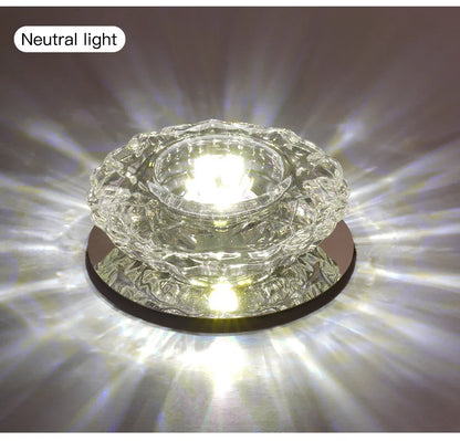 LED Ceiling Lamp for Aisle, Flush, Living Room, Crystal Corridor, Porch Light, Front Porch, Porch Light