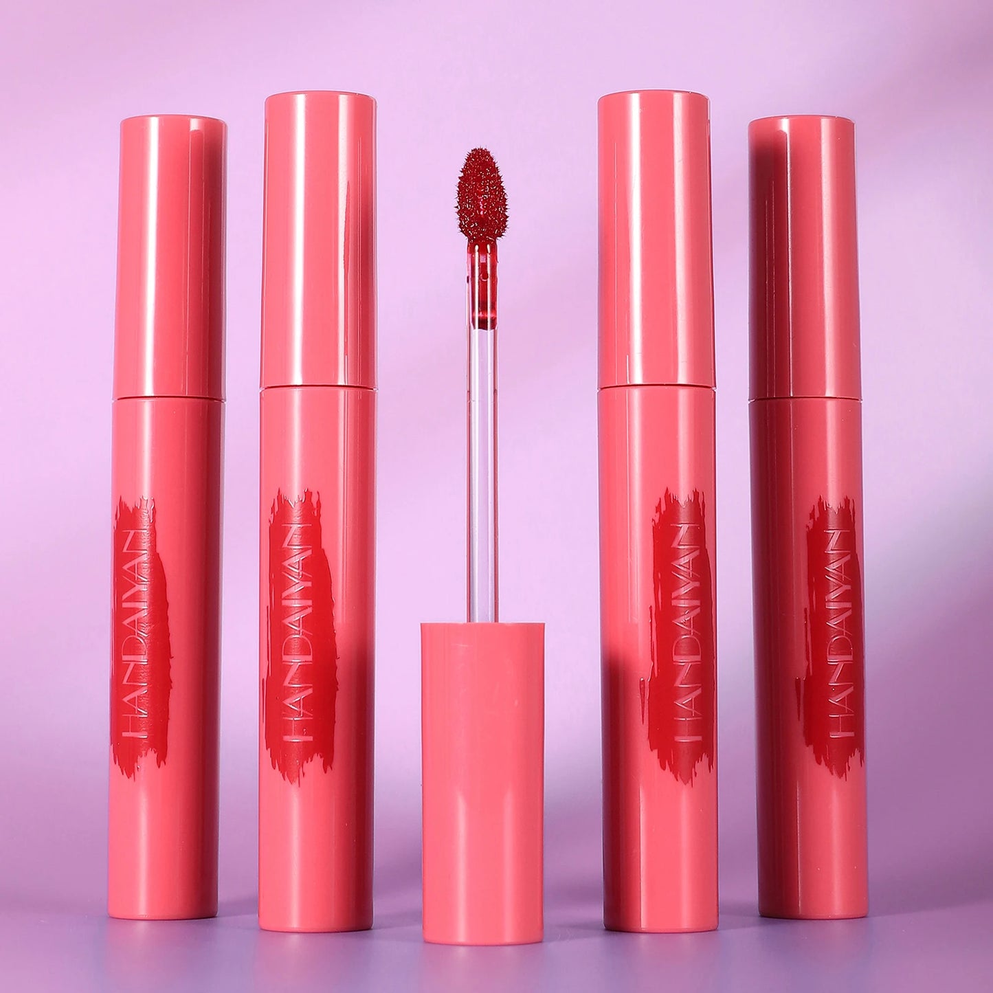 Handaiyan Lip Gloss Longlasting Lip Liner Brown Lipstick Liquid Matte Waterproof Lipgloss Lip Stain Tint Glaze Makeup