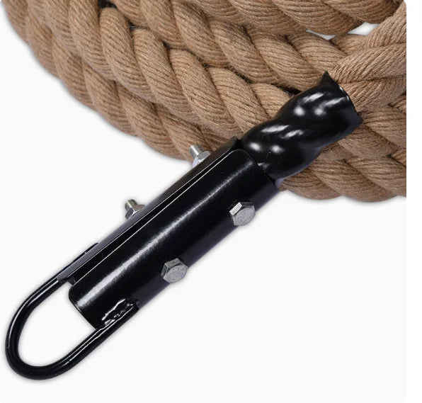 38 MM*4/6/9 M Professional Climbing Rope Strong Jute Rope Mountain Climbing Training Cord Outdoor Sports Accessories