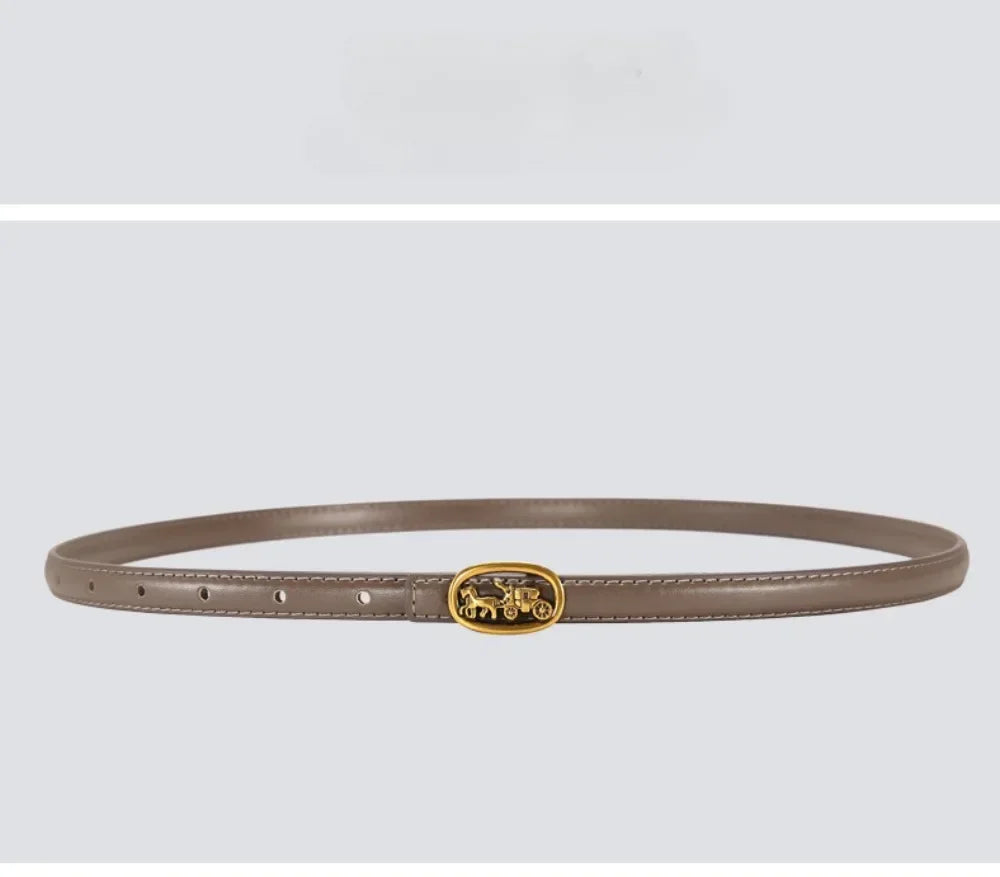 Women's Belt 2025 New Black Cow Leather Belt Accessory famous brand belt women women waist belt designer belt