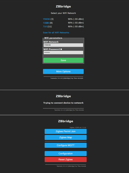 ZigBee 3.0 Smart Gateway Hub Smart Home Automation Ethernet Bridge Works with Tasmota Zigbee2MQTT Home Assistant 2025Newest