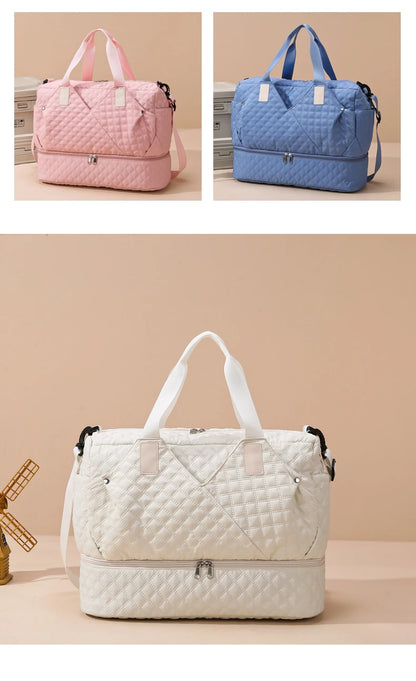 Large Capacity Travel Bags Luggage Organizer Bag Handbag Waterproof Portable Foldable Travel Clothes Storage Bag Shoulder Bags