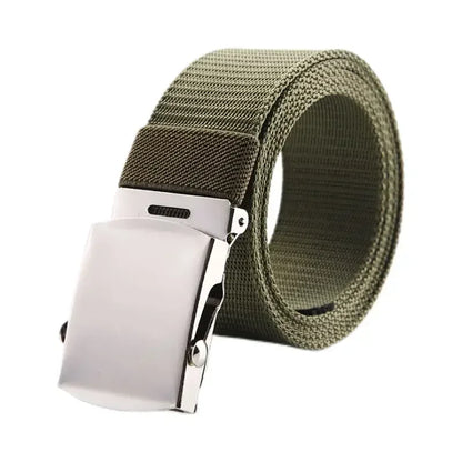 Men Belt Army Outdoor Hunting Tactical Belt Belt Versatile Nylon Canvas Pant Belt Casual Belt for Men for Nylon Male Luxury Belt