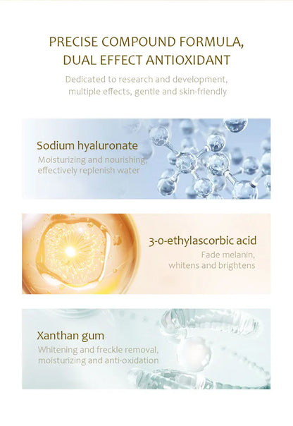 BELYN BERLY Face Serum 3Pcs/Lot Hyaluronic Acid + Vitamin C + 24k Gold Serum Moisturizing Spot White Facial Serum