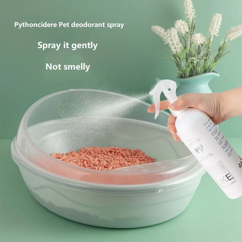 Natural Scented Pet Spray, Fresh Dog, Cat Body Perfume, Scent Deodorant, Remove Odor, Deodorant, Safety, 500ml